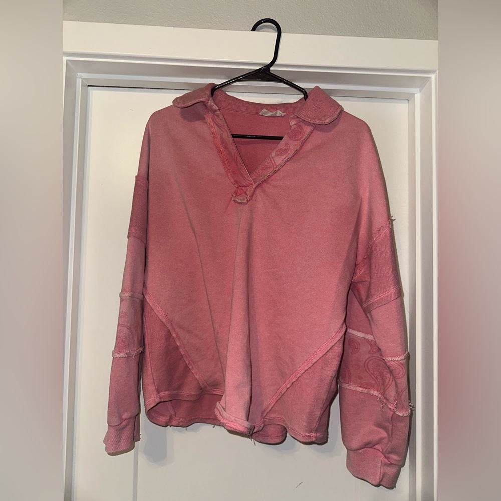 Paisley Long Sleeve Top